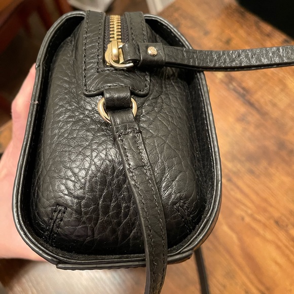 Cute small shoulder bag black leather Kate Spade Perfect condition - Picture 5 of 11